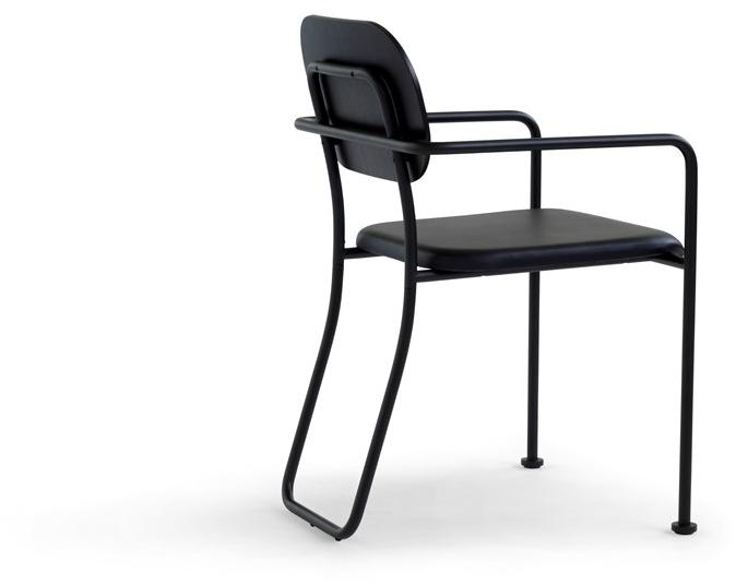 Blå Station Мягкое кожаное кресло с подлокотниками Åhus Bla Station sun-id-1485221 - Вид №19