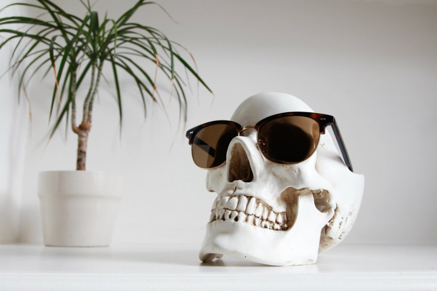 Органайзер для мелочей белый Skull SUCK UK  00-3880868 Белый  - Вид №2