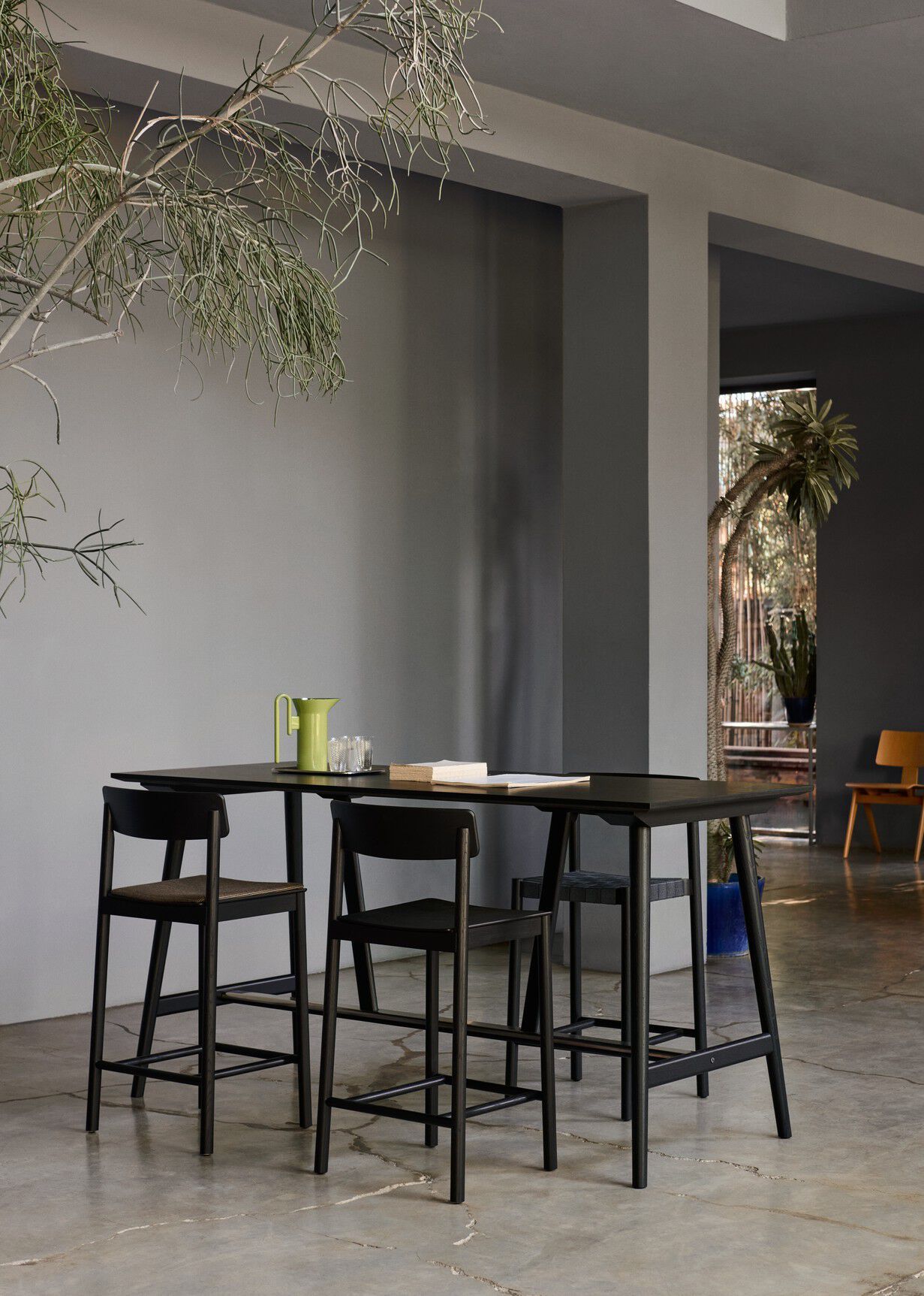 Твердый деревянный кухонный стул с мягким сиденьем &Tradition Betty ARCH-00117131 - Вид №8