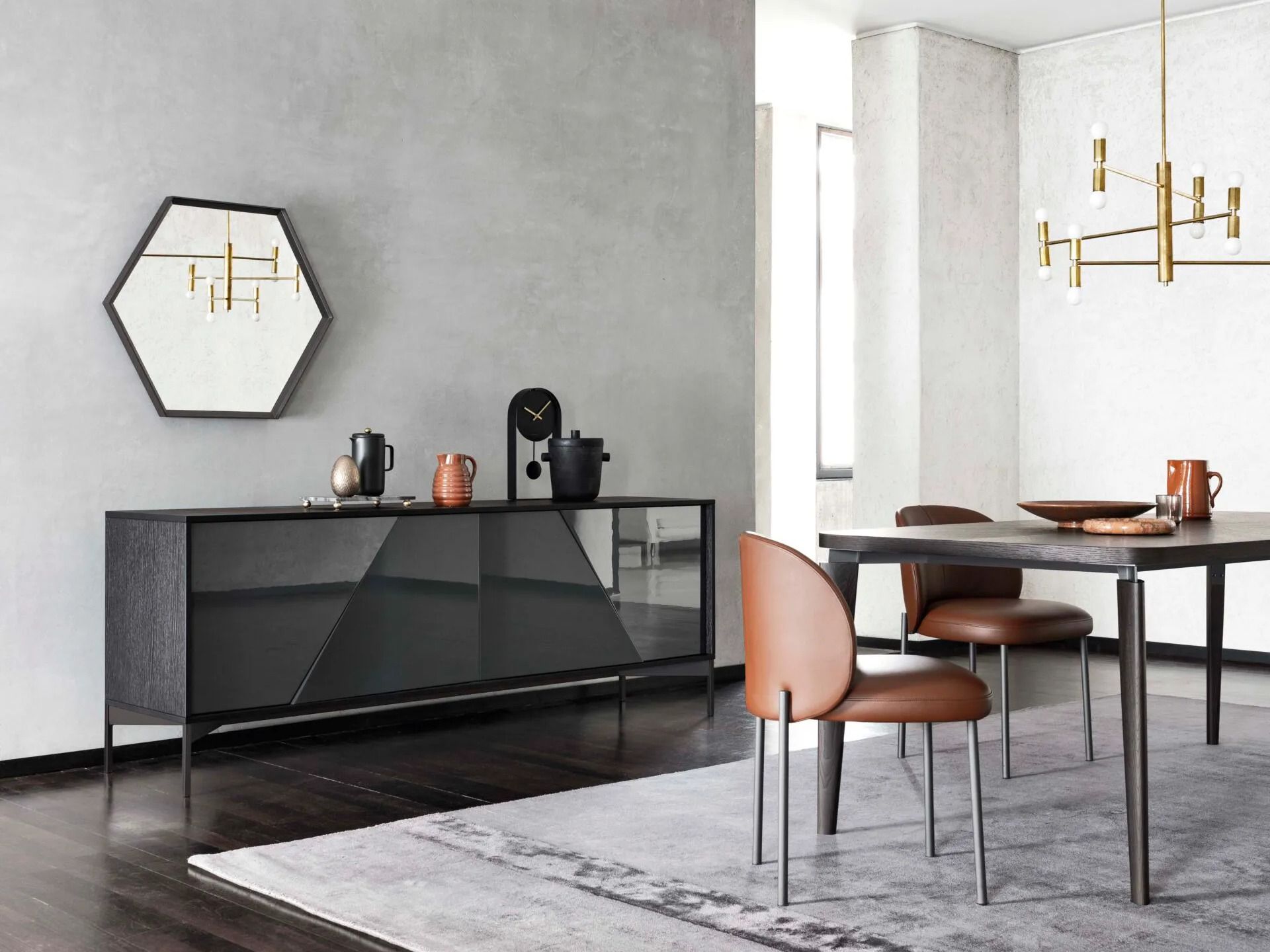 Шестигранное настенное зеркало Alf DaFrè ESAGONA ARCH-00033091 - Вид №3