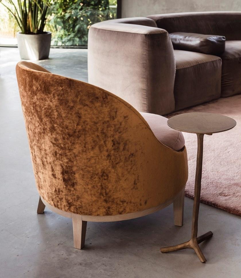 Piet Boon Круглый алюминиевый журнальный столик для гостиной  Pbc 03.80.01 Pbc 03.80.01. - Вид №1