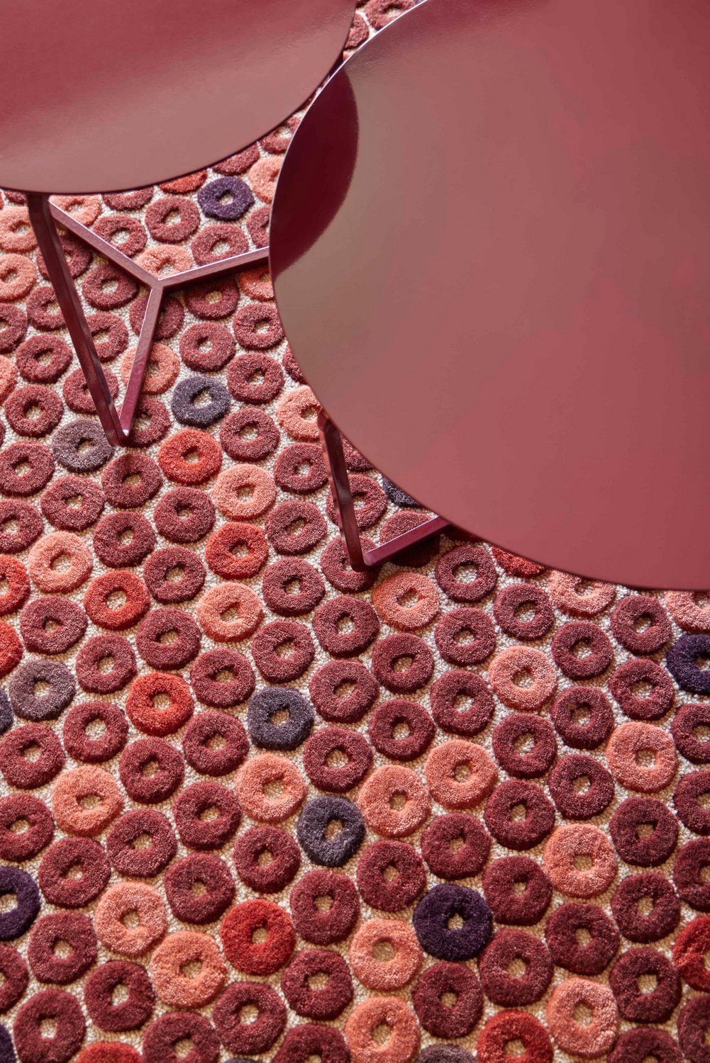 Прямоугольный ковер ручной работы из шерсти с геометрическим рисунком GAN Chimos ARCH-00118187 - Вид №4