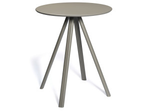 Высокий круглый стол с 4 ножками