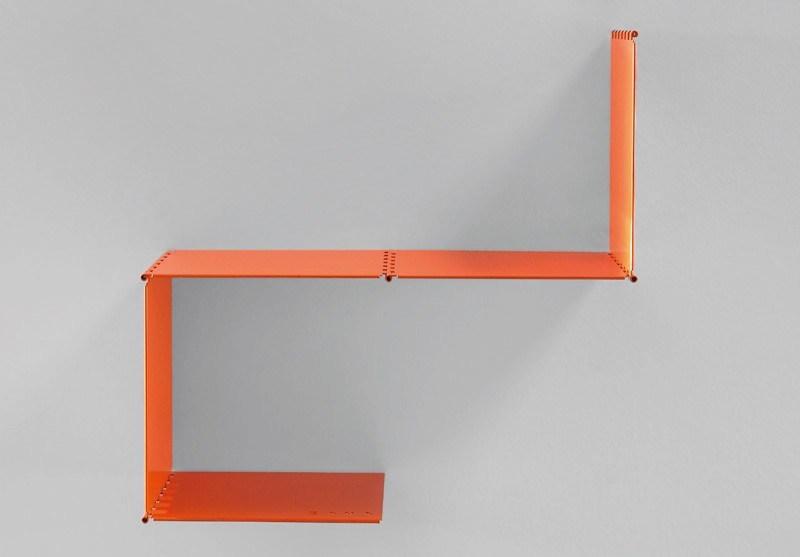 ZAVA Модульный настенный книжный шкаф из железа sun-id-1482214 - Вид №12