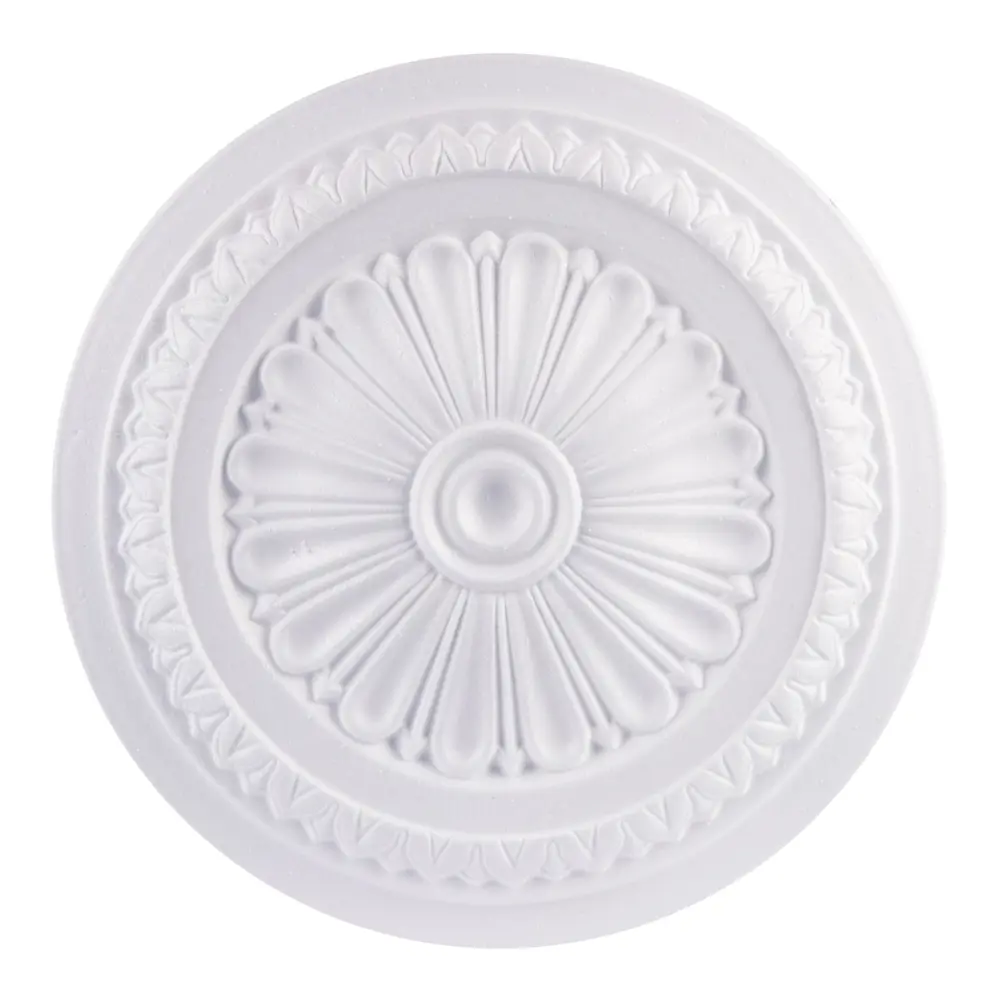 Розетка потолочная полистирол белая Формат 340 34 см FORMAT STLM-2021394