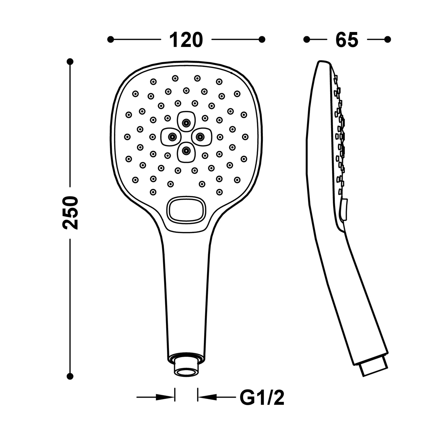 Эссенция для ручного душа-29963111 TRES Showers - Вид №1