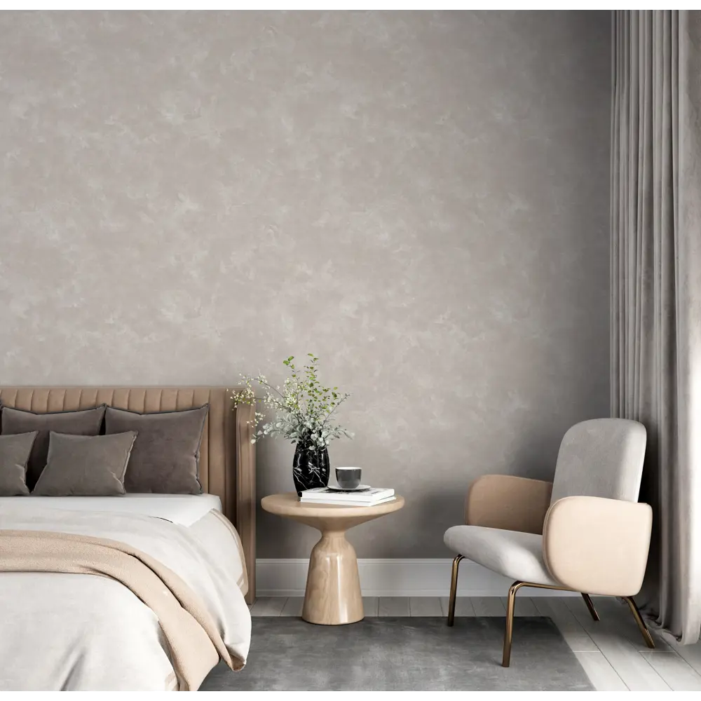 Wallsecret Esmeralda - флизелиновые обои коричневые для гостиной 89407991 STLM-1564338 - Вид №4