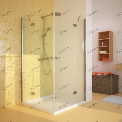 Душевая кабина 85x85 GK-104 стекло прозрачное GUTEWETTER LUX SQUARE 85X85GK104