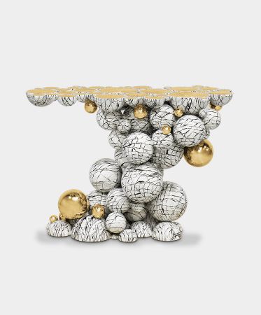 0-110 Консоль Newton из искусственного мрамора Boca Do Lobo  - Вид №17