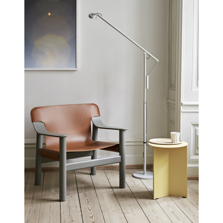 Лампа напольная Fifty-Fifty, пепельно-серая Hay 410213GREY - Вид №1