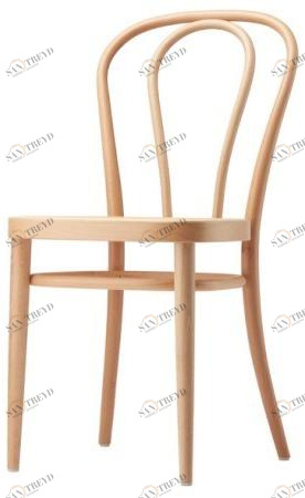 Thonet Деревянный стул с фигурным сиденьем из фанеры 218 sun-id-1497147