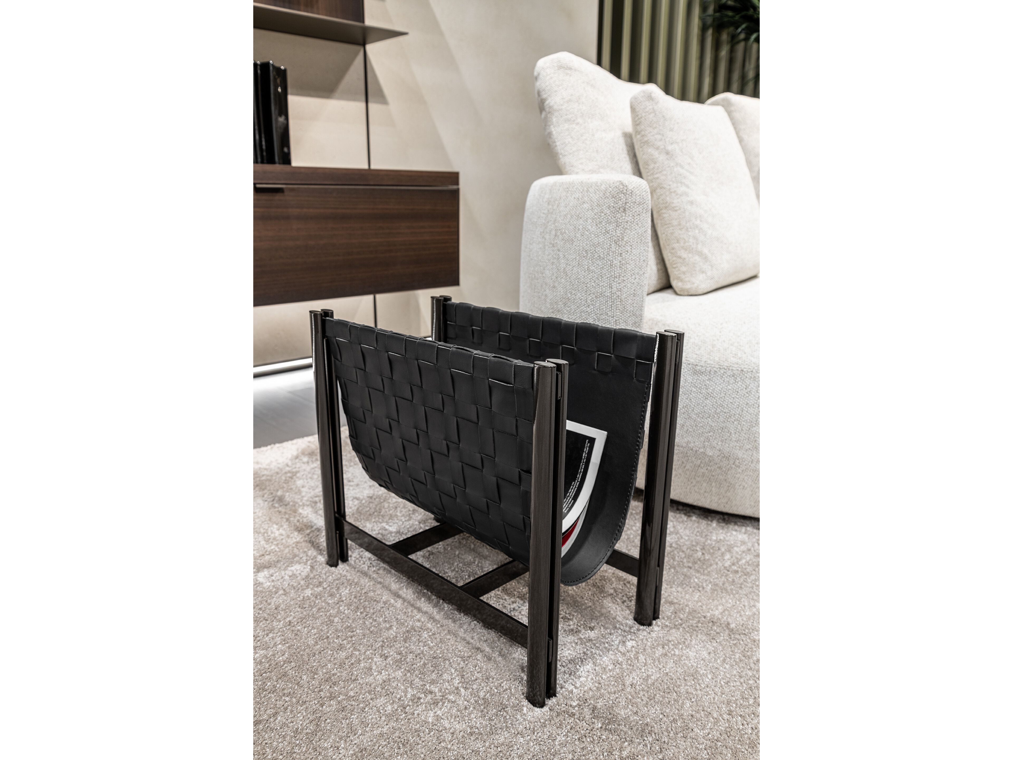 Кожаная стойка для журналов MisuraEmme DENVER ARCH-00057691 - Вид №6