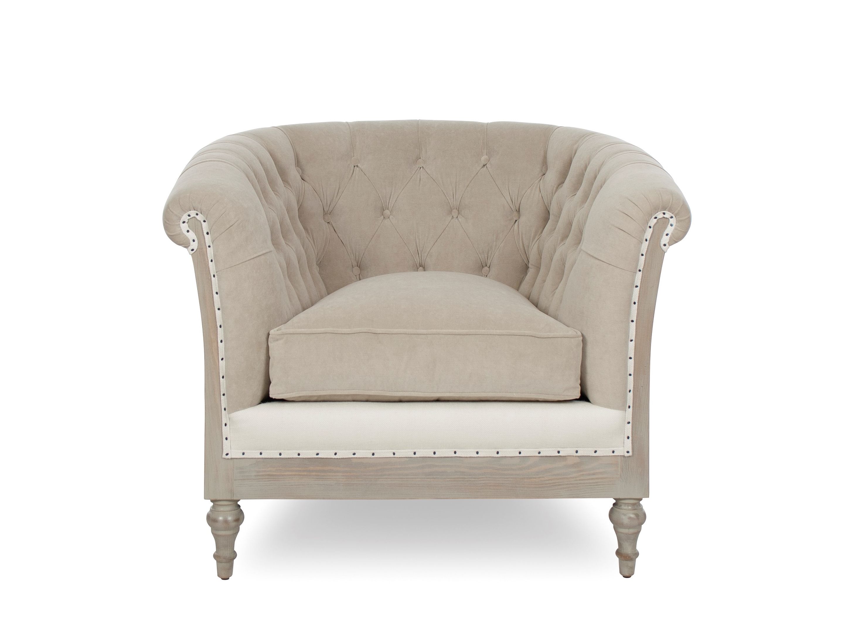 Кресло capitonné из джута с подлокотниками CREARTE COLLECTIONS Class Essence ARCH-00084539 - Вид №3