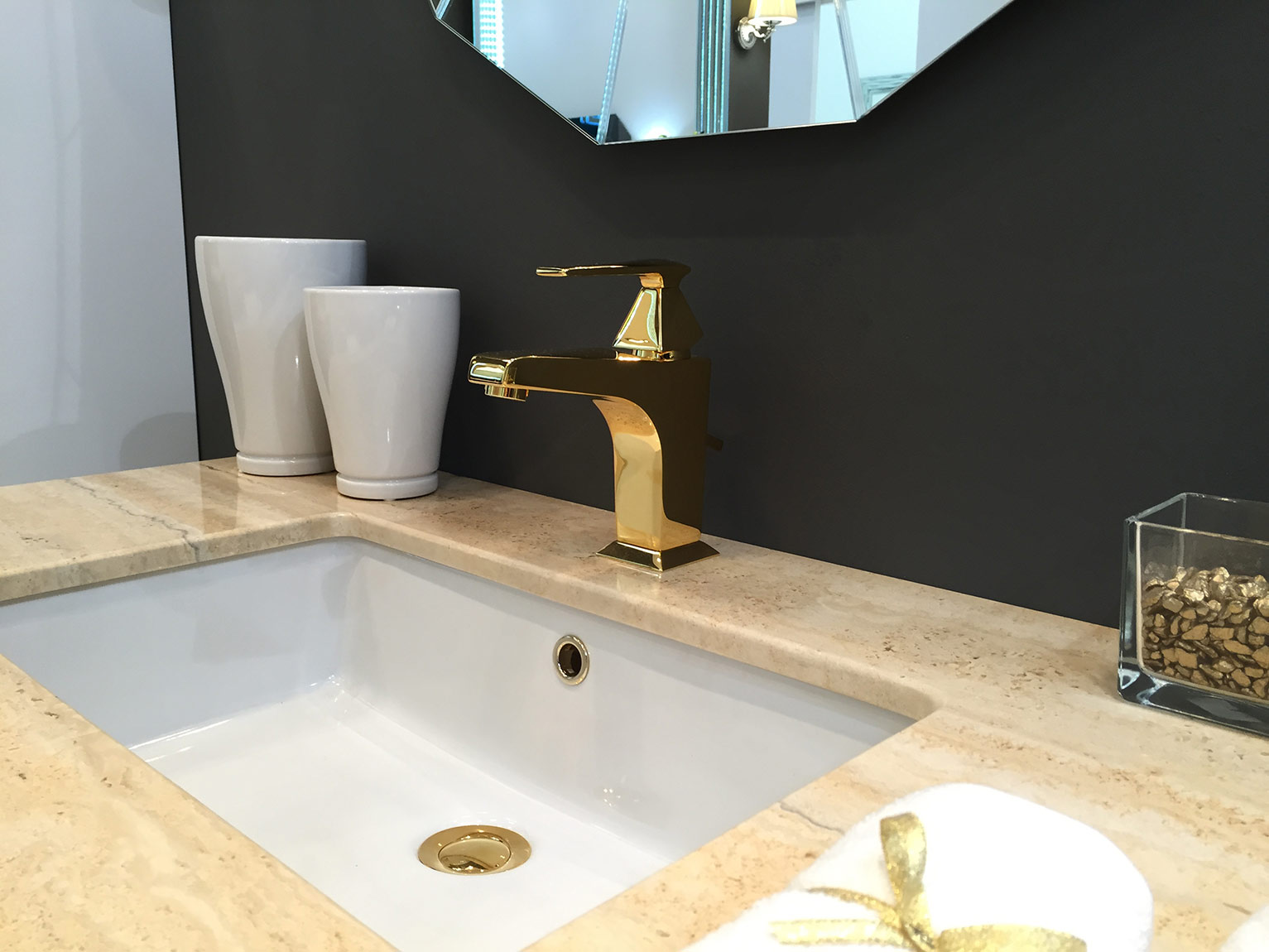 3002 ** 35 Смеситель для умывальника однорычажный Nicolazzi Series Vincent  - Вид №7