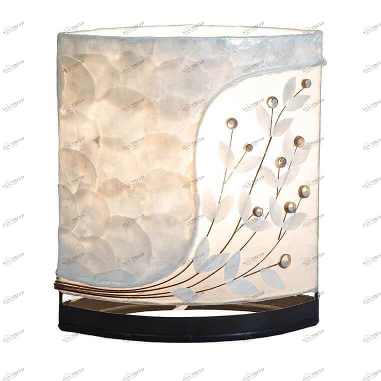 Лампа настольная бежевая с рисунком Globo Bali 25850T1 GLOBO BALI 00-3907341 Бежевый Ceramica Globo