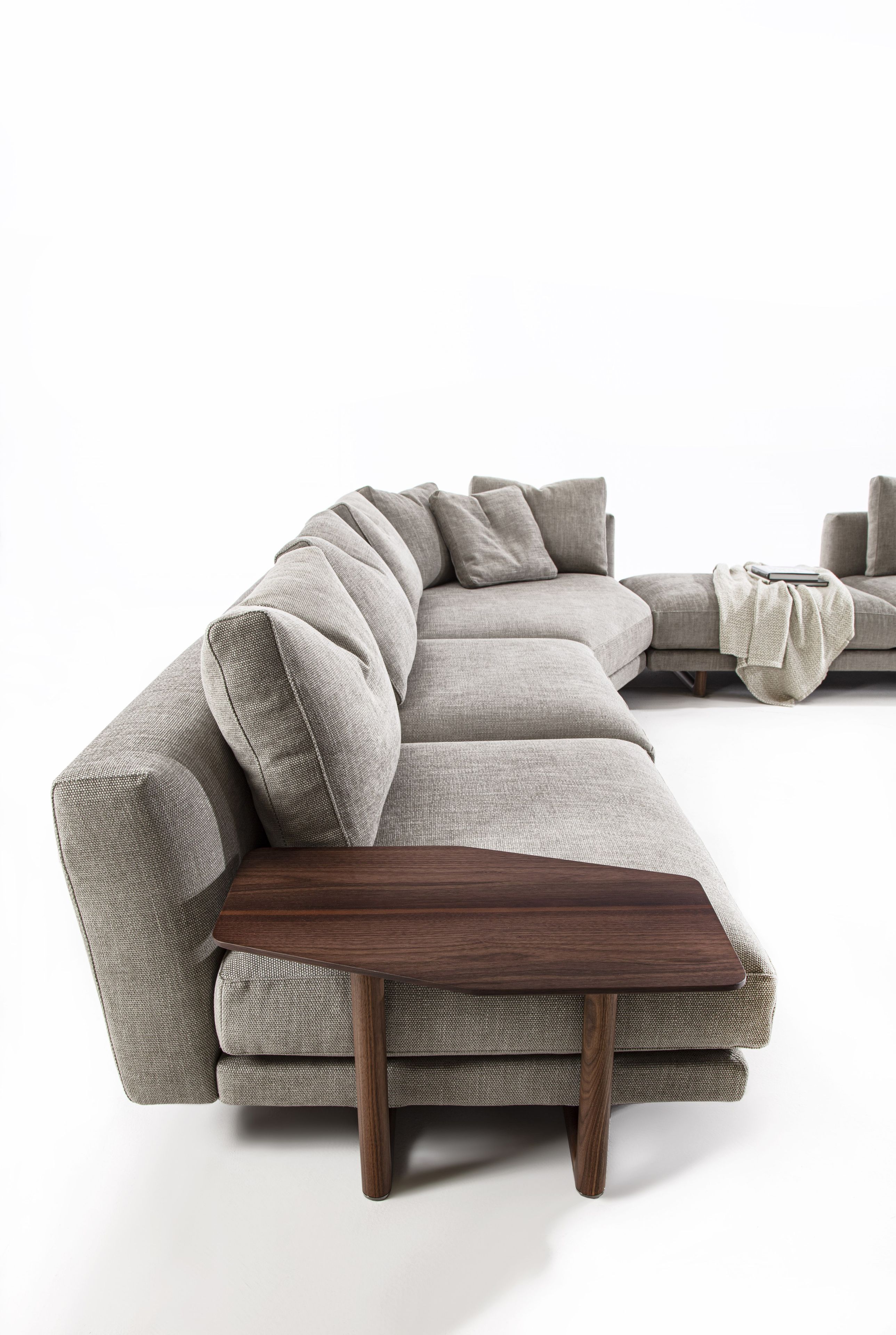 Угловой диван из ткани Porada двадцать ARCH-00075473 - Вид №2