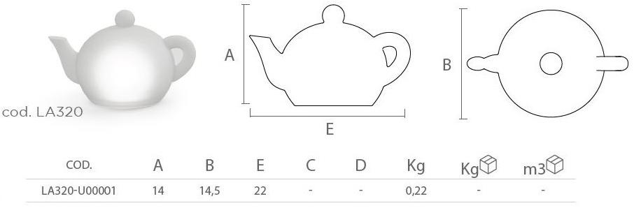 Lyxo Design Декоративная настольная лампа  La320-u00001  - Вид №3