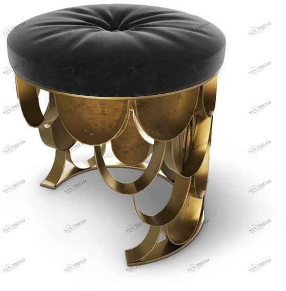 BRABBU Низкий пуфик Koi sun-id-1477754