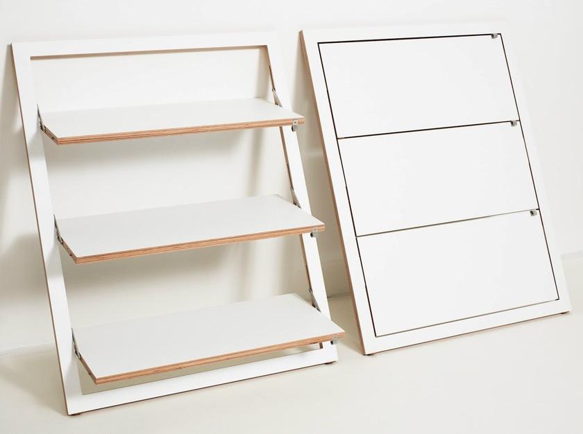 AMBIVALENZ Полка из лакированной фанеры Fläpps leaningshelf Fl140002 - Вид №1