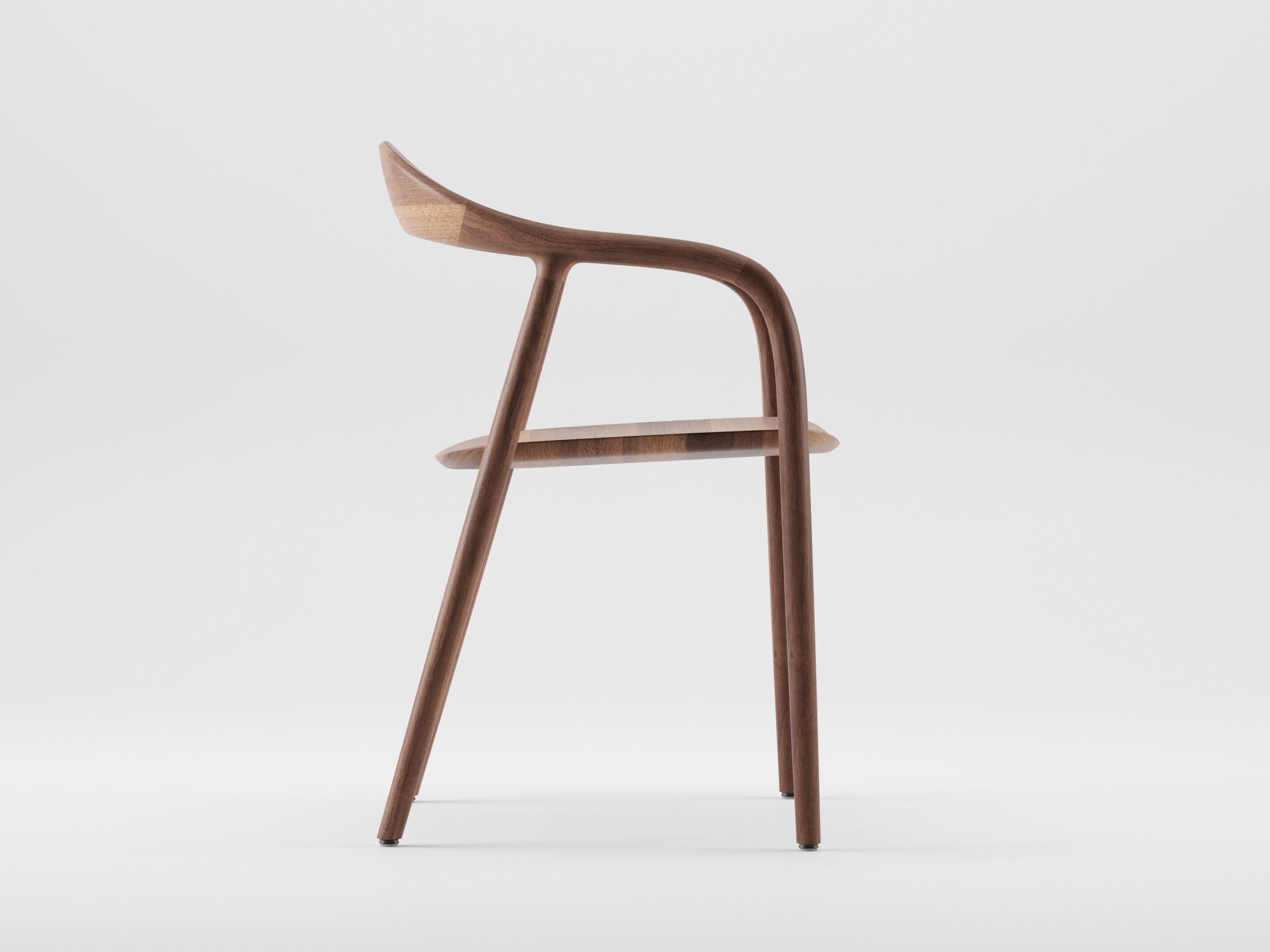 Стул из массива дерева с подлокотниками Artisan ARCH-00025823 - Вид №6