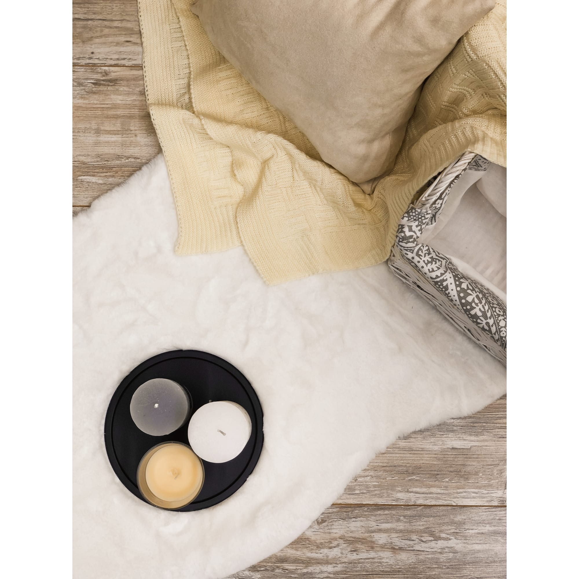 81979450 Шкура искусственная цвет белый 55х80 см Santreyd  - Вид №5