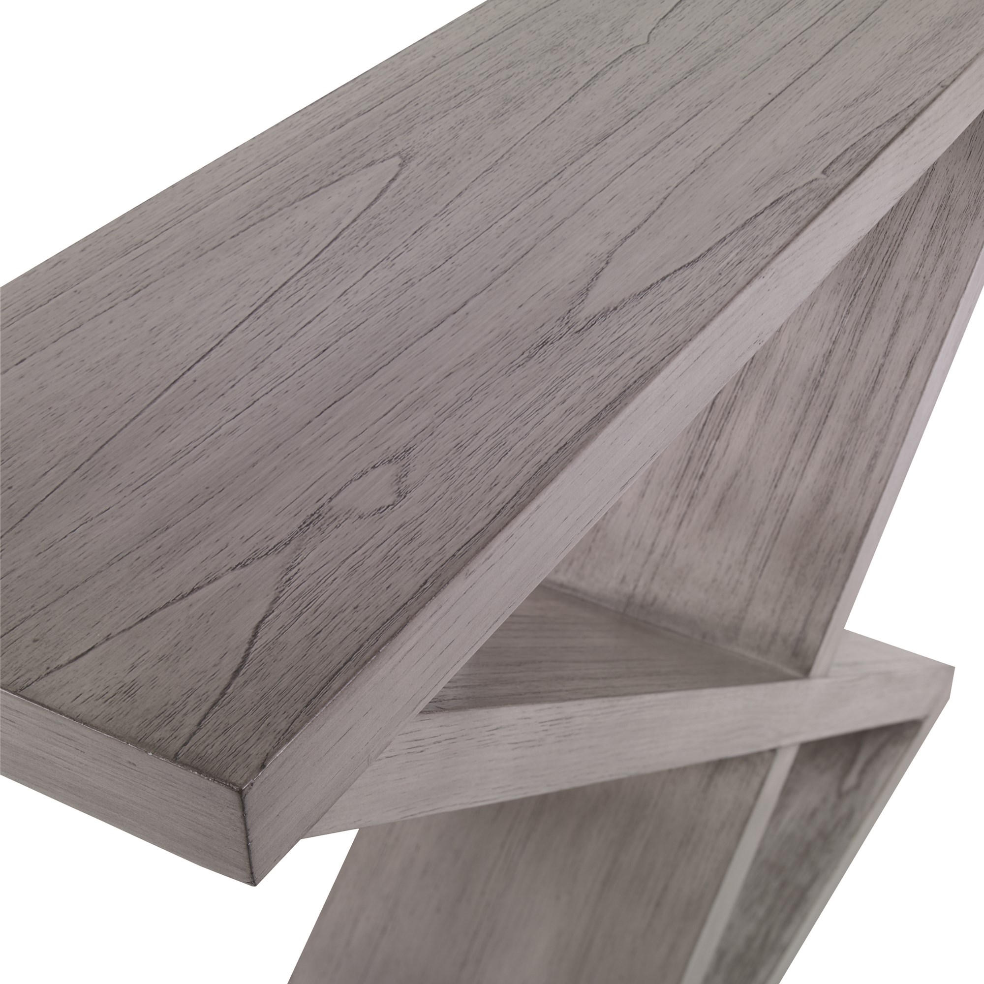 Консольные столы 27037-850-003 Salone Double-V Console - Ash Grey Ambella  - Вид №2