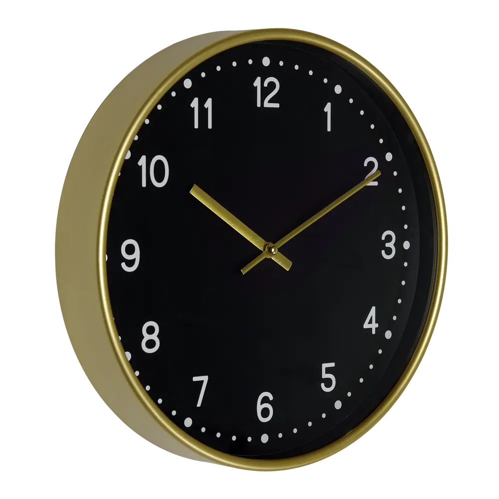 Часы настенные Ностальгия d30.5 см цвет золотистый TROYKATIME NEW SEVENTIES STLM-2112791 - Вид №2