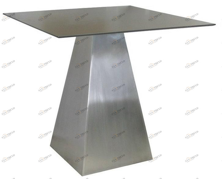 Vela Arredamenti Стол из нержавеющей стали по контракту Cheope sun-id-1454197