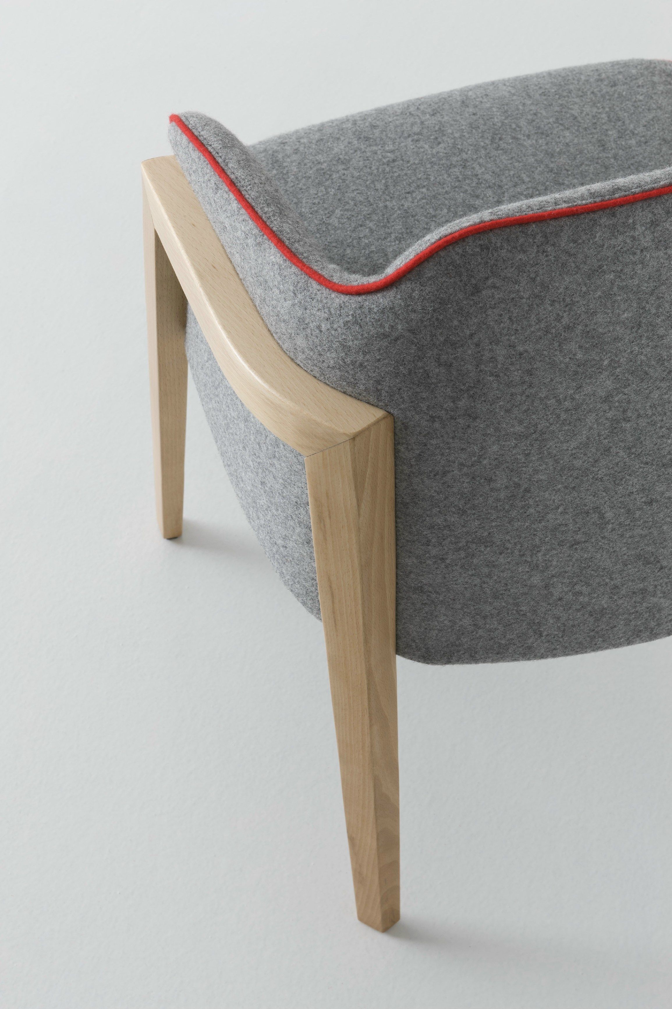 Мягкое кресло с деревянной рамой GABER CHEVALET ARCH-00097784 - Вид №9