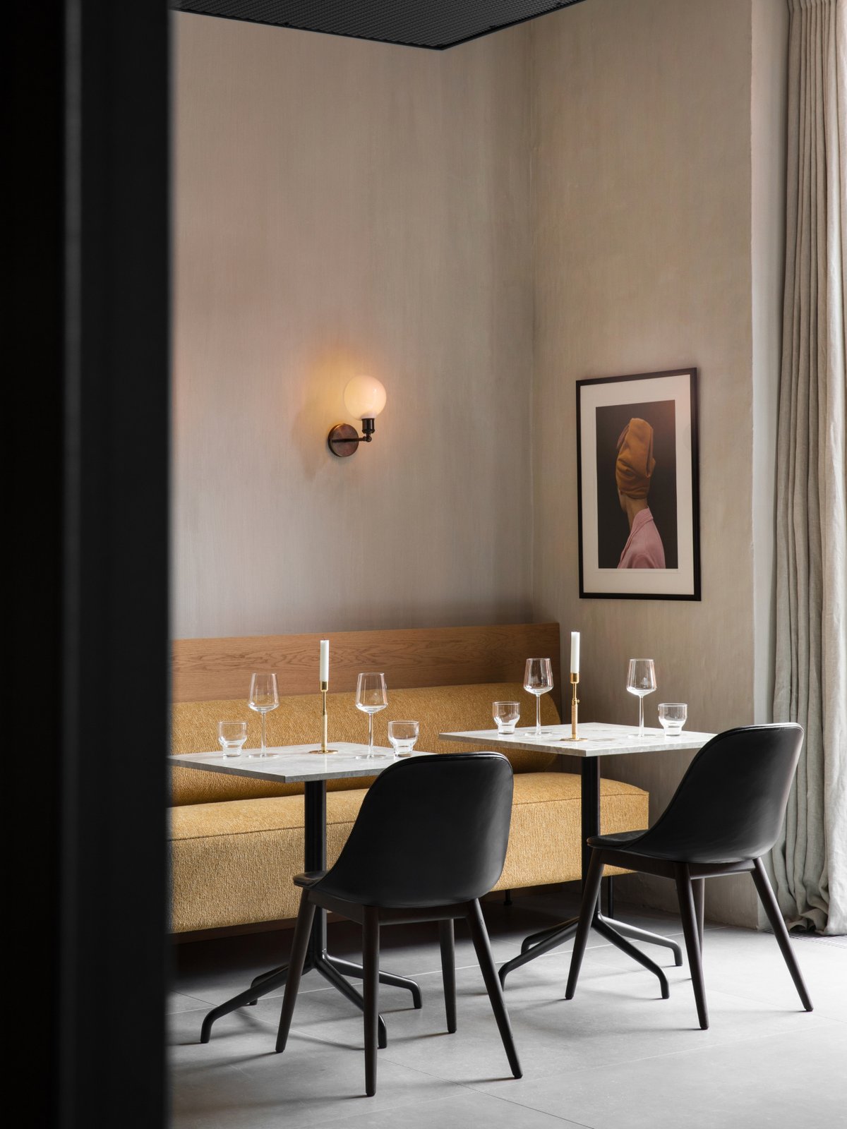 9330539 MENU Стол-колонна Harbour, 60x70, со звездообразным основанием Прилавок  - Вид №14