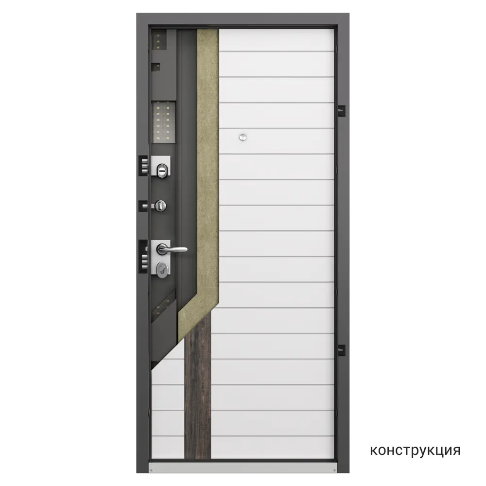 Дверь входная металлическая Фолд райс 950 мм левая TOREX STLM-2080942 - Вид №13