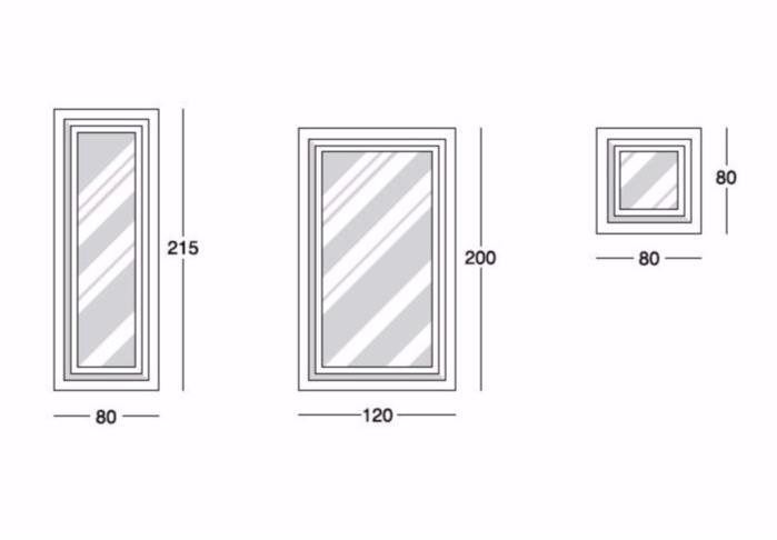 Longhi Зеркало прямоугольное с рамой Loveluxe sun-id-1494308 - Вид №1