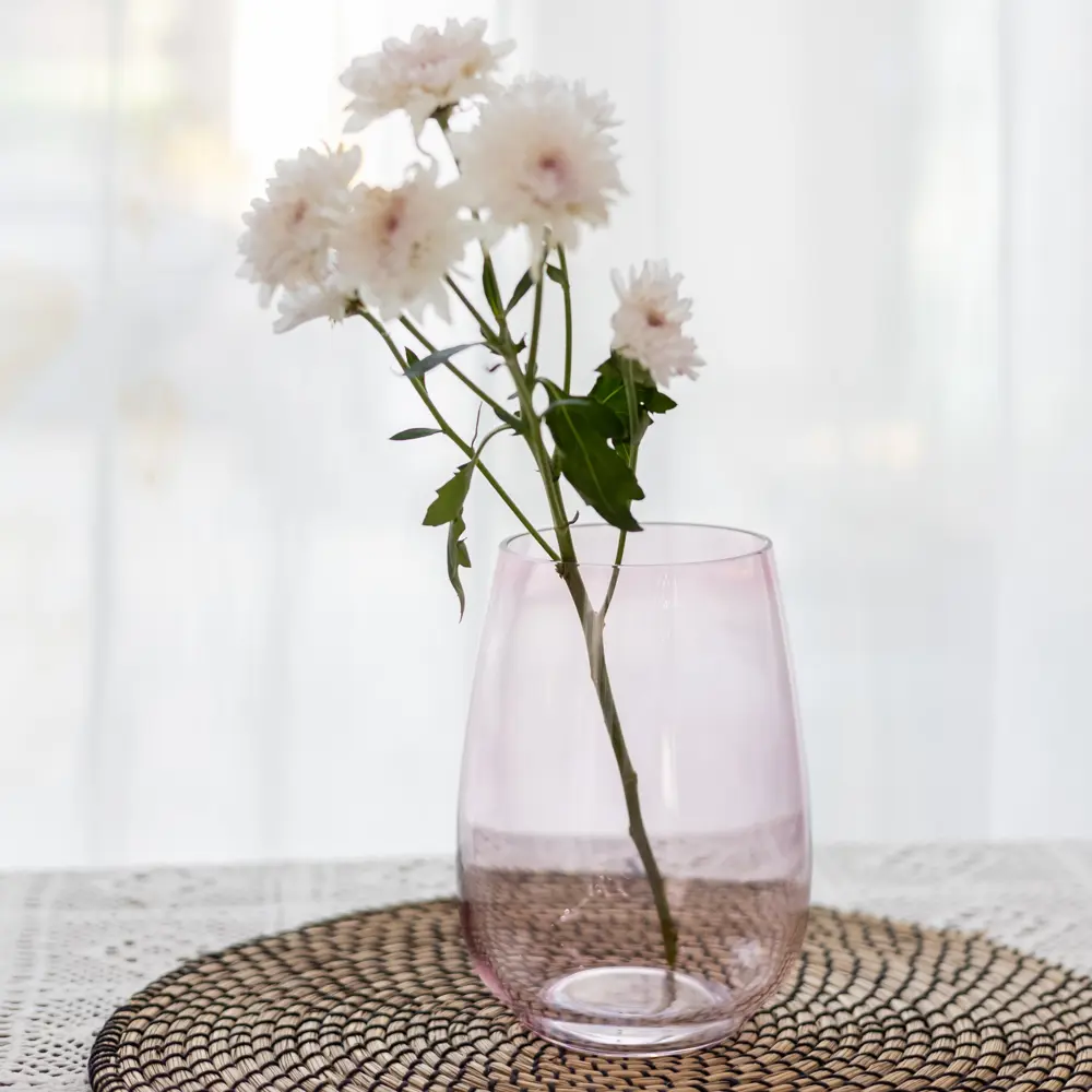 Ваза Santreyd Debora - прозрачная стеклянная для цветочных композиций 89342807 STLM-0830442