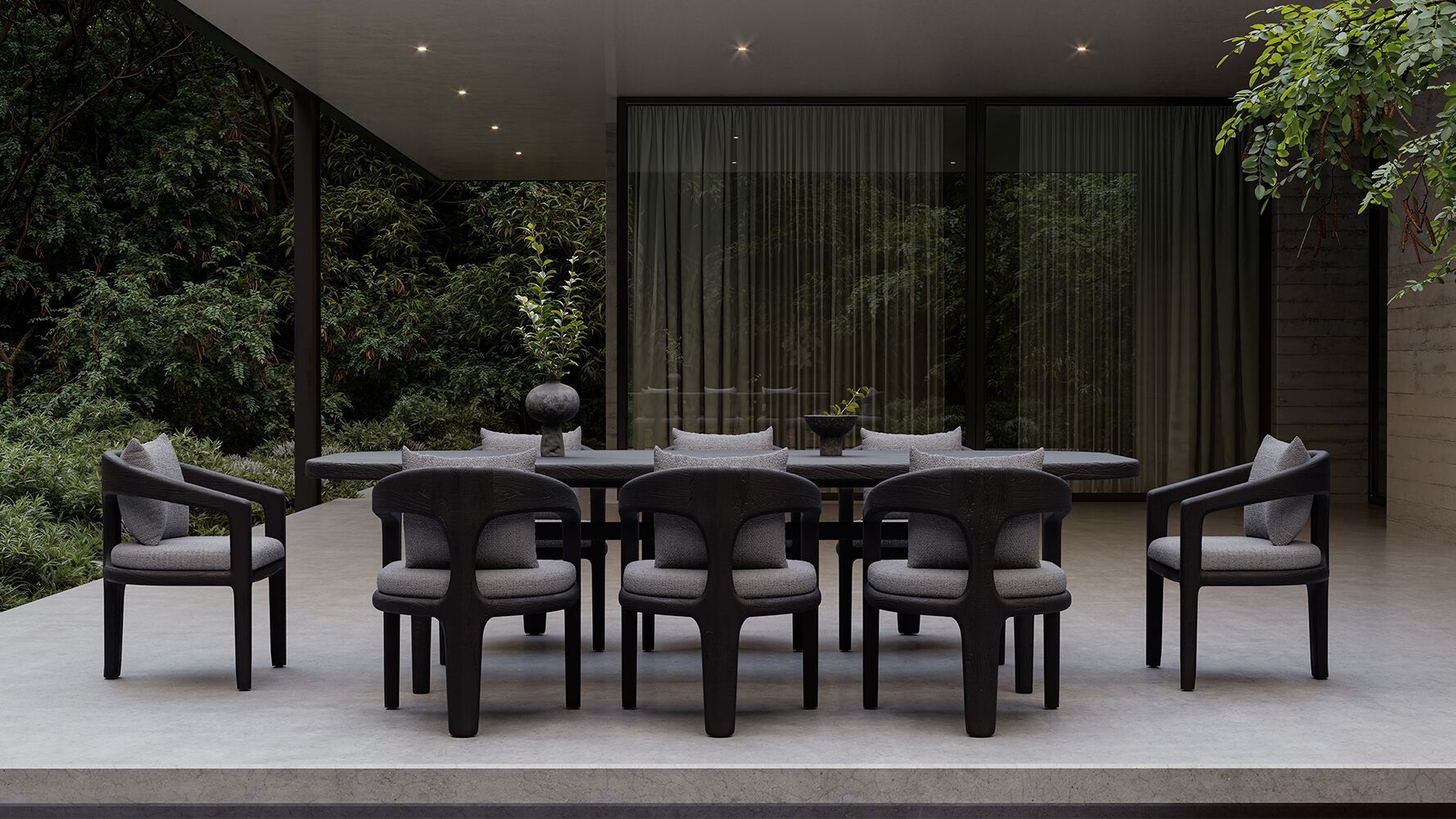 Тканевый садовый стул с подлокотниками SNOC Кит ARCH-00138162 - Вид №6