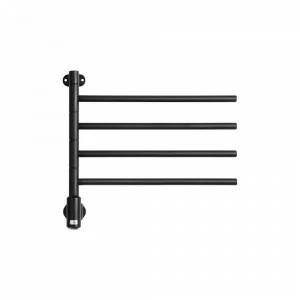 PAX 25-2022 Полотенцесушитель электрический Flex I 4/550, черный, поворотный, Momento II ™