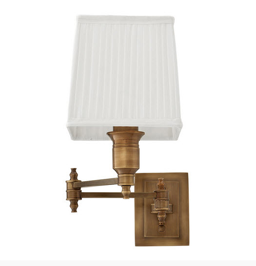 Бра Lexington Swing от Eichholtz белый/бронза 108931 EICHHOLTZ ПОД СТАРИНУ 059734 Белый;золото  - Вид №1