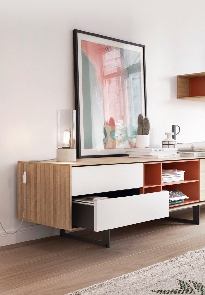 TREKU Буфет из лакированной древесины Aura sun-id-1353450 - Вид №4