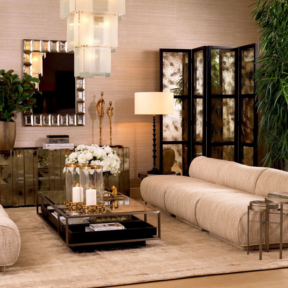 Тканевое кресло Eichholtz URBANO ARCH-00070132 - Вид №7