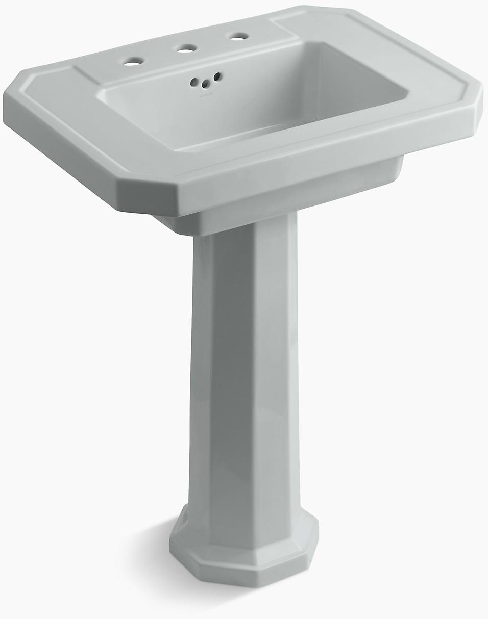 KOHLER Kathryn Пьедестал раковина с 8 шт. K-2322-8-95 