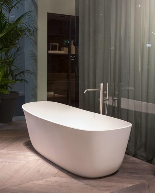 Antonio Lupi Design Отдельностоящая овальная ванна из cristalplant® Antoniolupi sun-id-1470413 - Вид №2