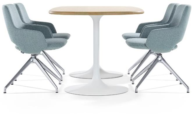 Artifort Круглый обеденный стол Clarion sun-id-1370049 - Вид №4