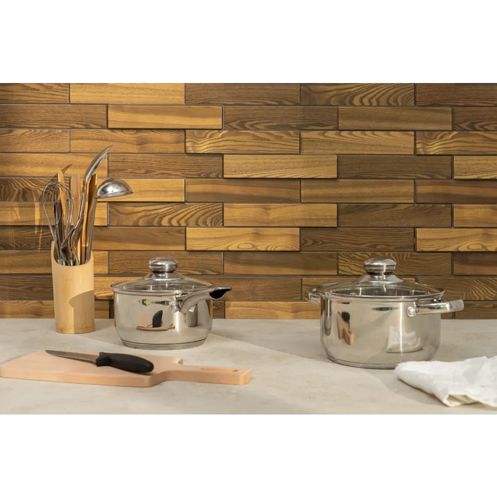 Листовая панель ПВХ 980x480x0.3 мм Беринг 0.47 м² GRACE STLM-2092330 - Вид №4