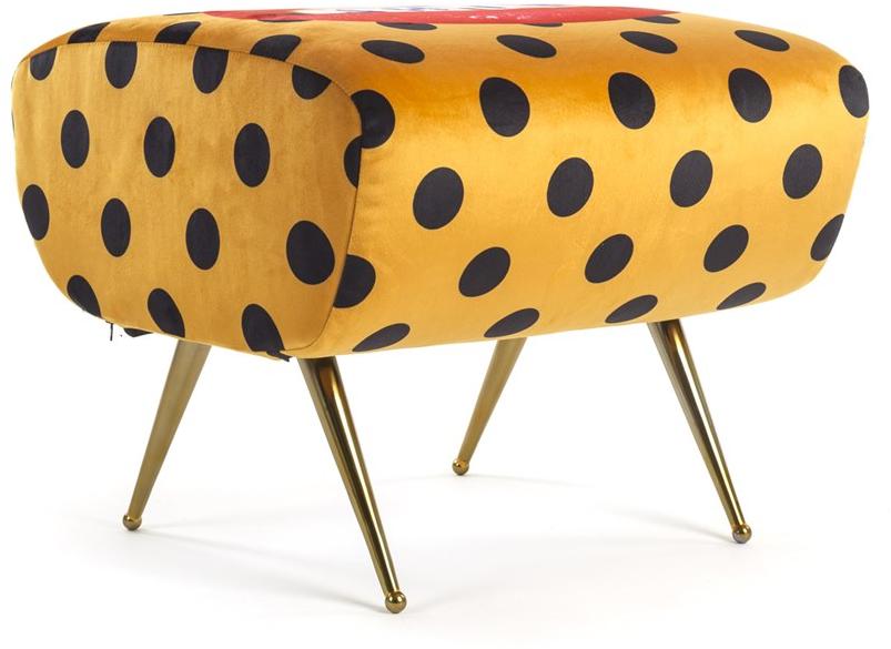 Seletti Мягкая подножка из ткани Seletti wears toiletpaper 16103 - Вид №2