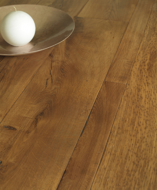 Tav7 Tifernoit Дуб старый из бруса, тонированный светлый орех Parquet