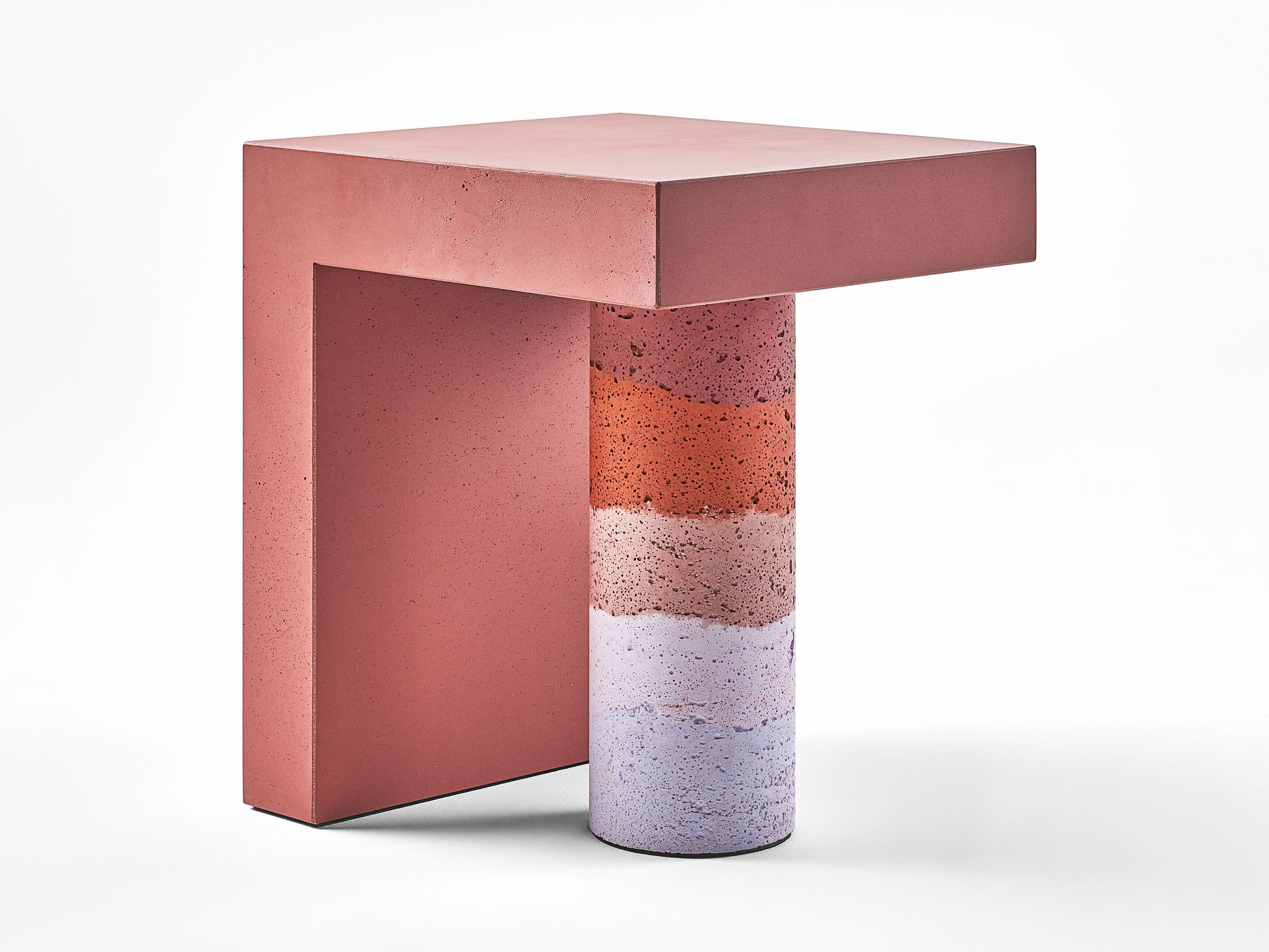 Высокий прямоугольный журнальный столик из Cimento® ARCH-00096928 - Вид №2