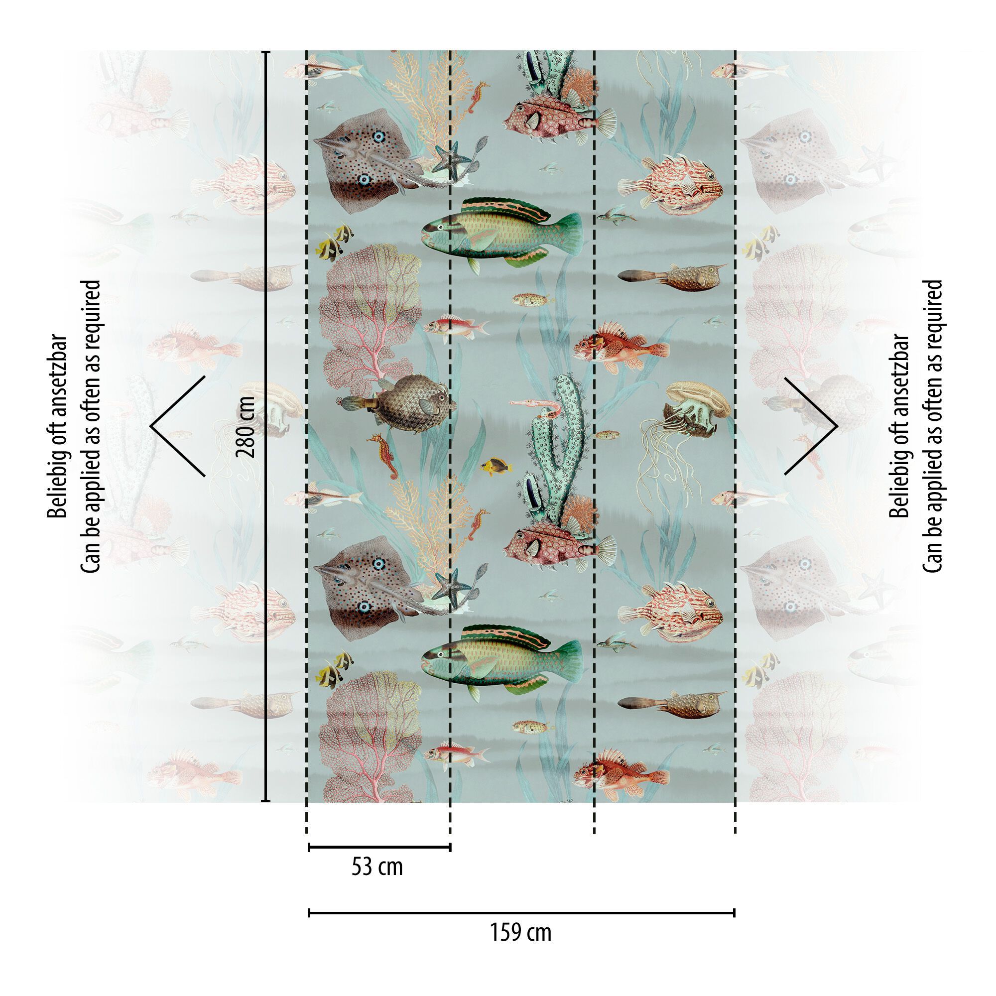 Нетканые обои с животными Architects Paper The Wall III ARCH-00021601 - Вид №2