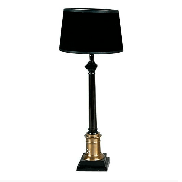 Лампа настольная от Eichholtz черная 101643 EICHHOLTZ ИНТЕРЬЕРНЫЕ 061912 Бронза;черный  - Вид №1