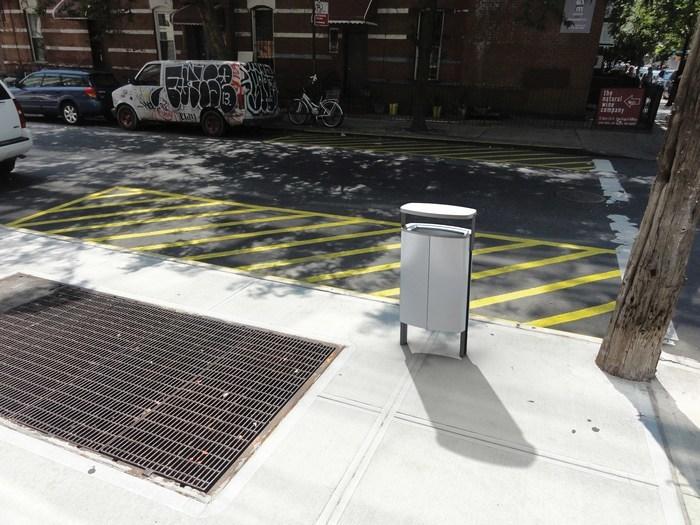 mmcité1 Контейнер для мусора алюминиевый с крышкой Minium Miu306  - Вид №1