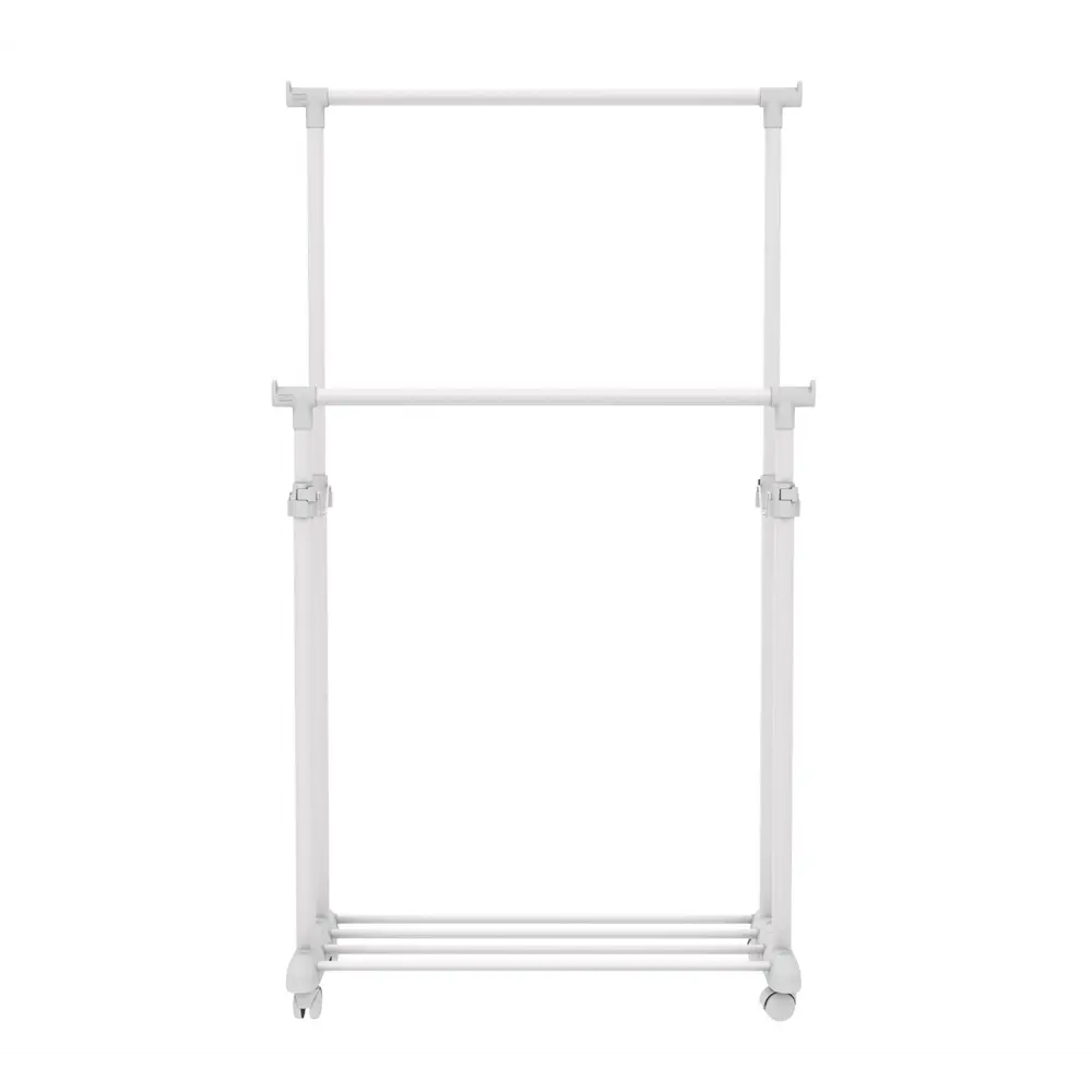 Santreyd - Напольная вешалка с двумя штангами и колесами 89358561 Вешалка напольная STLM-1088703 - Вид №3