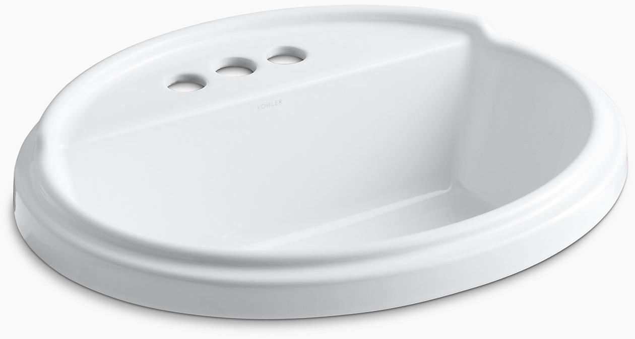 K-2992-4-58 Накладная раковина на столешницу  прямоугольная Kohler  - Вид №1